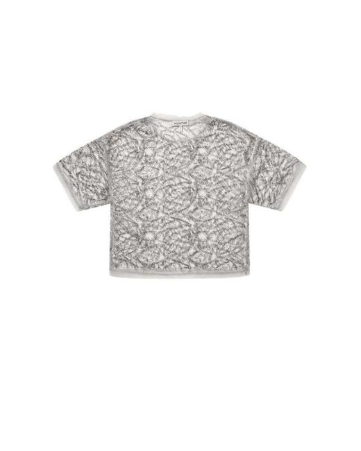 Munthe Gray Vun Sequin T-Shirt