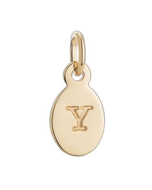 KIRSTIN ASH Metallic Bespoke Alphabet Charm