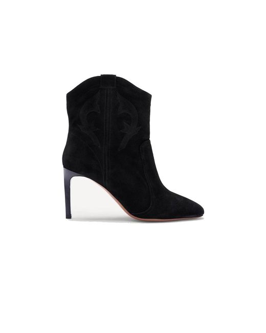 Ba&sh Black Caitlin Suede Boots