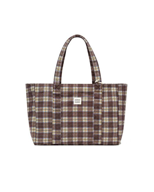 Damson Madder Brown Tote Bag