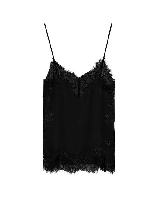 Day Birger et Mikkelsen Black Lacey Lace Camisole