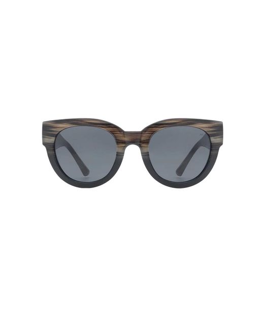 A.Kjærbede Gray Lilly Sunglasses