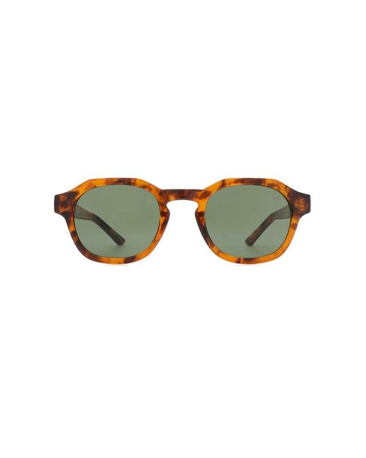 A.Kjærbede Green Zan Sunglasses