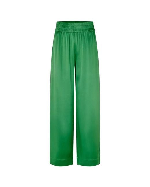 Dea Kudibal Green Margodea Silk Trousers