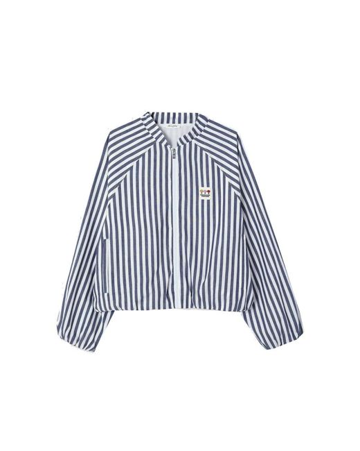 American Vintage Blue Vextown Cotton Jacket