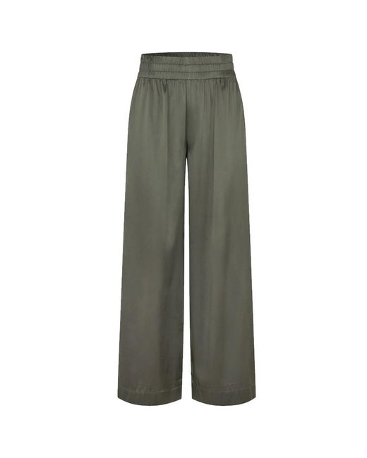 Dea Kudibal Green Margodea Silk Trousers
