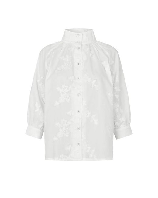 Dea Kudibal White Emidea Cotton Blouse