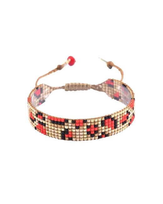 Mishky Pink Panthera Beaded Bracelet