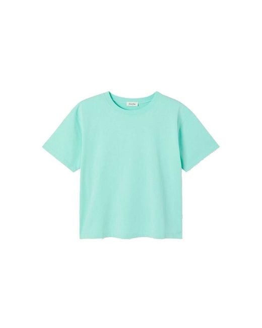 American Vintage Blue Fizvalley T-Shirt