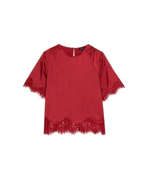 Rails Red Sonora Short Sleeve Top