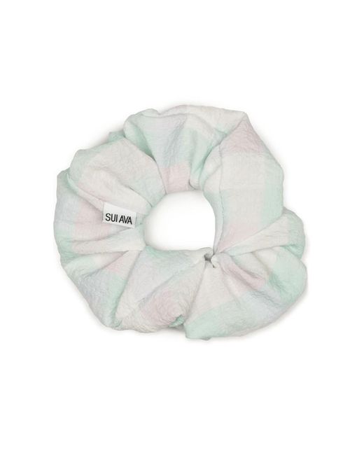 SUI AVA Metallic Ace Scrunchie