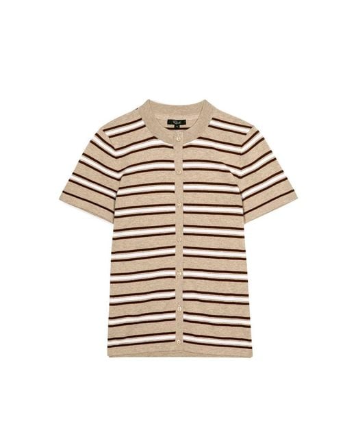 Rails Natural Carol Short Sleeve Top