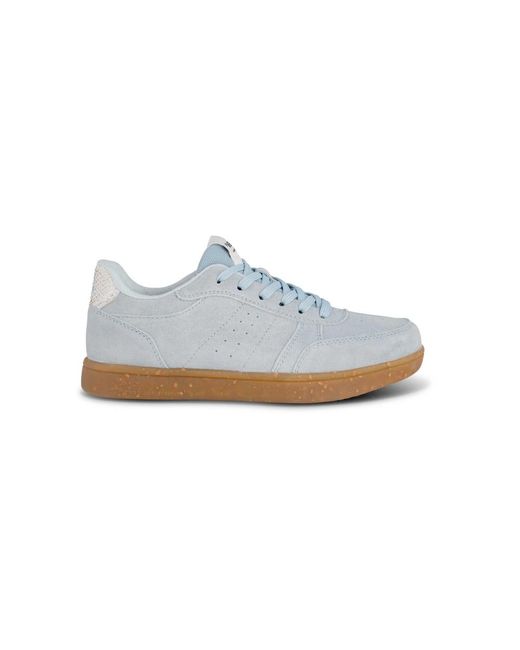 Woden Blue Bjork Suede Trainer