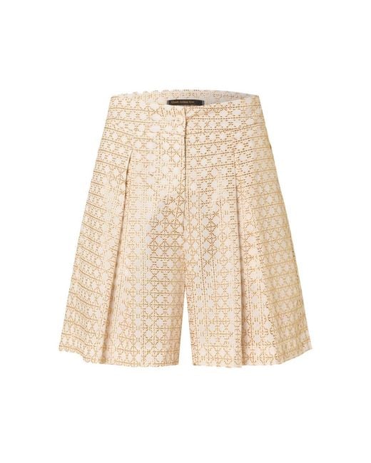 Greek Archaic Kori Natural Cross Shorts