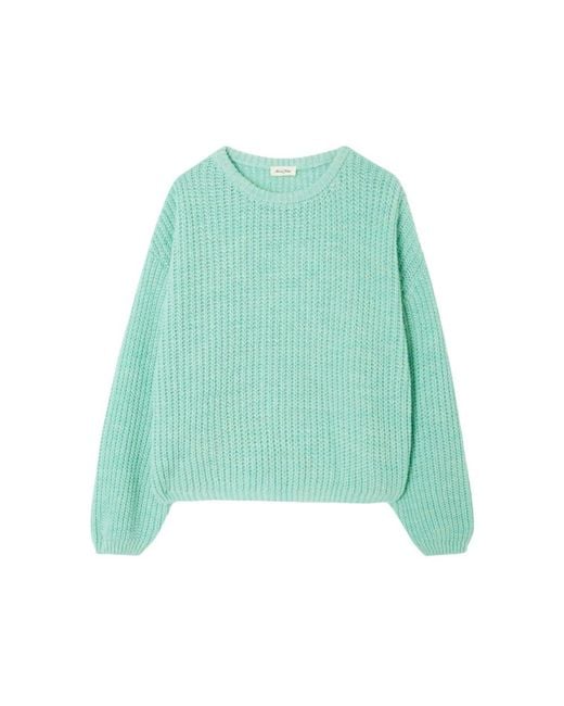 American Vintage Green Cyrow Knit Jumper