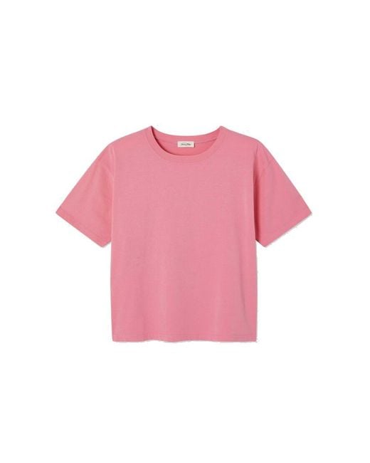 American Vintage Pink Fizvalley T-Shirt