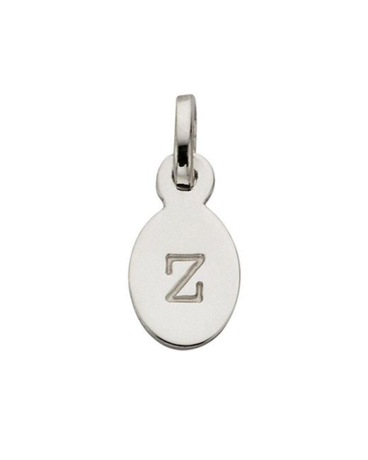 KIRSTIN ASH Metallic Bespoke Alphabet 'Z' Charm