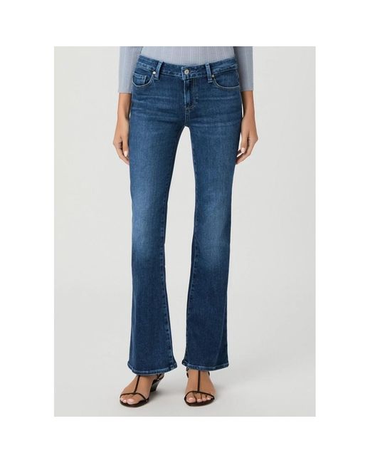 PAIGE Blue Laurel Canyon 32" Bootcut Jean