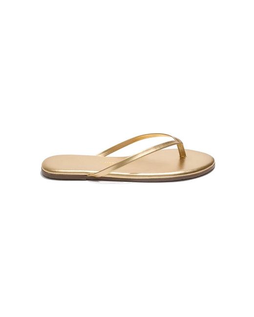 TKEES White Metallics Flip Flop
