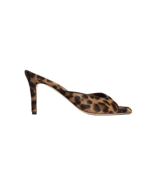 Anonymous Copenhagen Brown Mazy 75 Calf Hair Heels