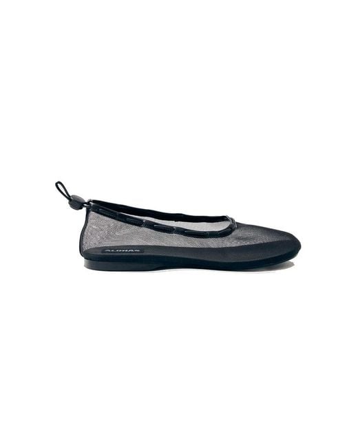 Alohas Blue Gill Mesh Ballet Pumps
