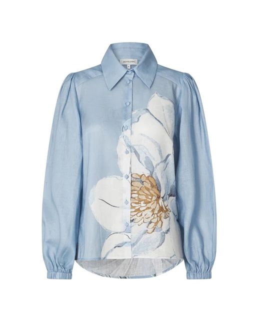 Dea Kudibal Blue Siomadea Silk Blouse