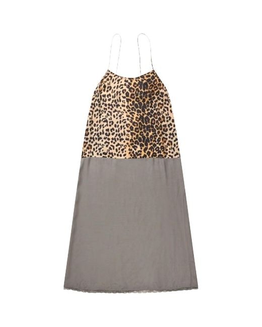 Munthe Gray Varika Slip Dress