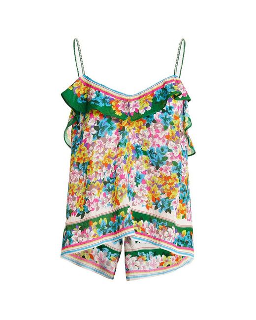 Essentiel Antwerp Green Jaghetti Camisole