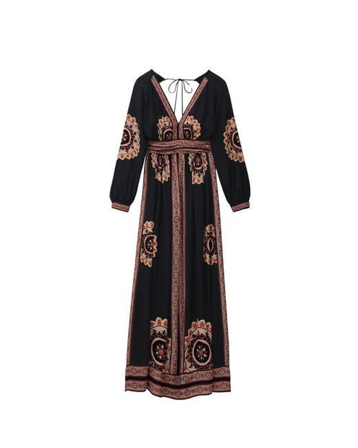 Ba&sh Black Vera Maxi Dress