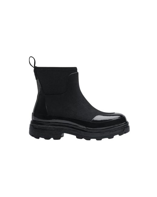 Tretorn Black Pavia Ankle Rain Boot
