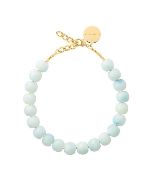 Vanessa Baroni Blue Small Beads Necklace