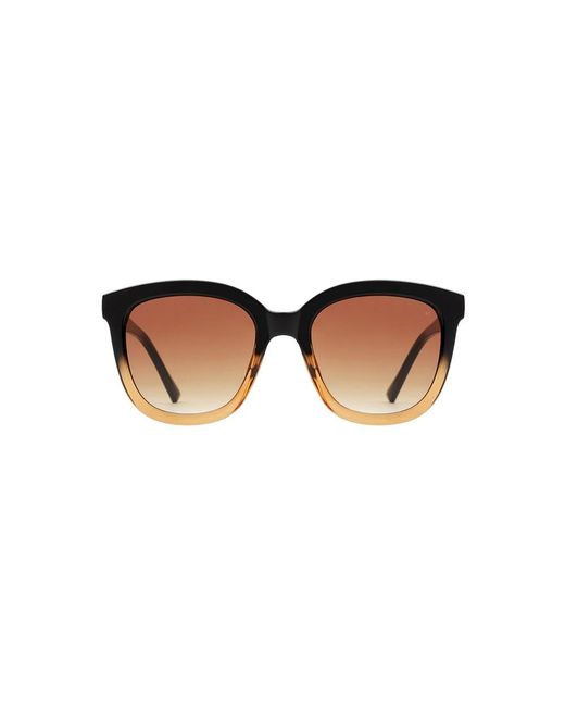 A.Kjærbede Brown Billy Large Sunglasses