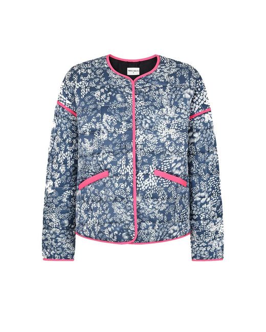 Mercy Delta Blue Dalton Reversible Quilted Jacket