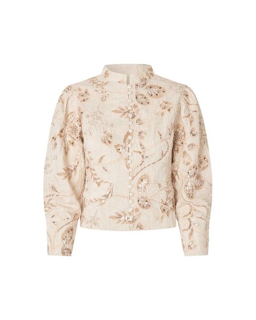 Dea Kudibal Natural Marilyndea Embroidered Jacket