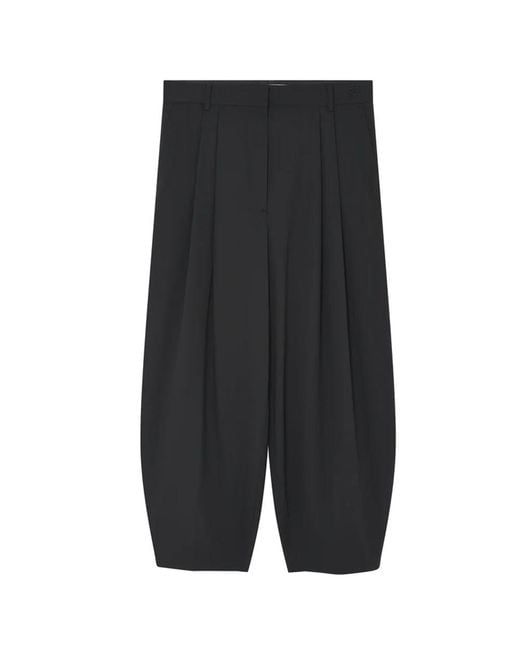 Day Birger et Mikkelsen Black Enora Barrel Leg Trousers