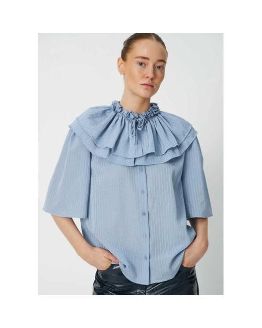 Stella Nova Blue Frill Top