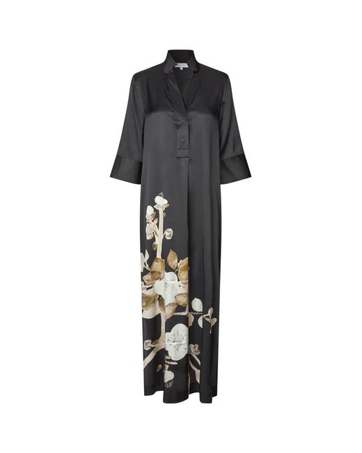 Dea Kudibal Black Helgadea Silk Dress