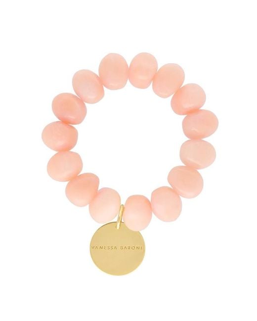 Vanessa Baroni White Stone Flex Bracelet