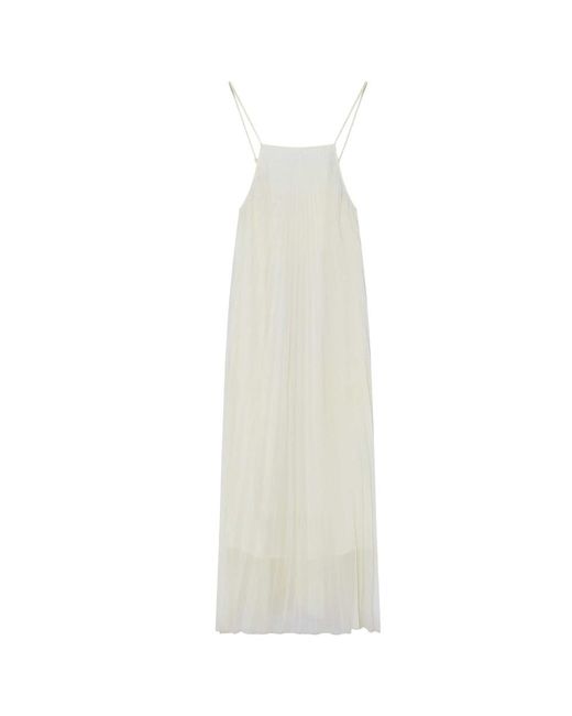 Day Birger et Mikkelsen White Rona Plisse Dress