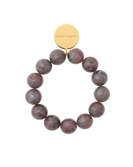 Vanessa Baroni Multicolor Beads Flex Bracelet