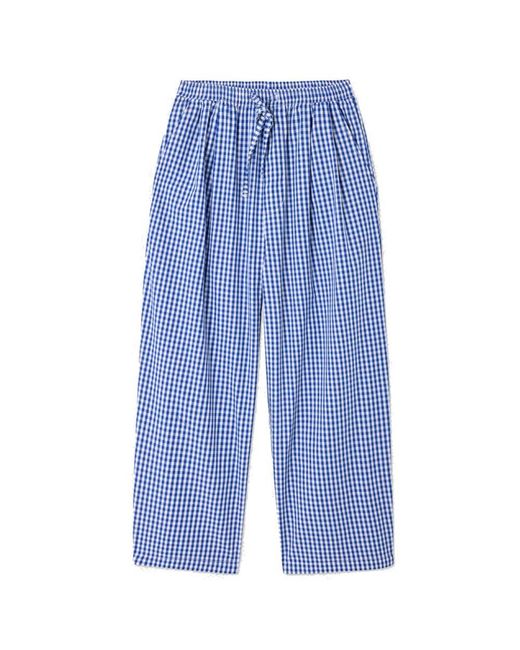 American Vintage Blue Erikow Cotton Trousers