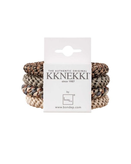 KKNEKKI White Hair Bundle 4 Pack