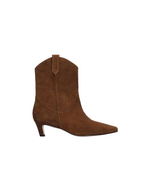 Bibi Lou Brown Bootie Cow Suede