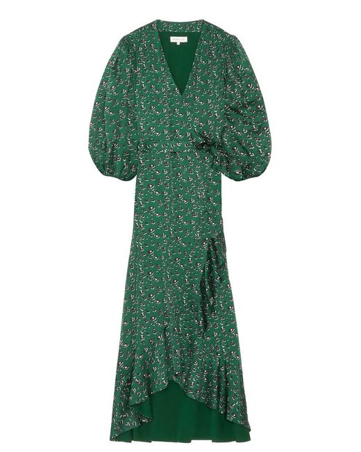 By Malina Blossom Dress in Green | Lyst