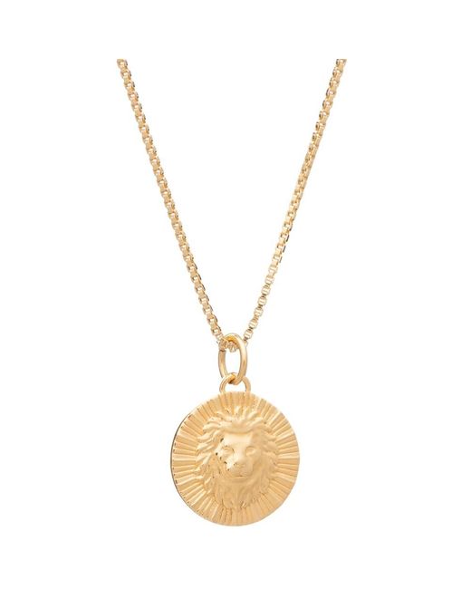 Rachel Jackson Metallic Zodiac Art Coin Necklace