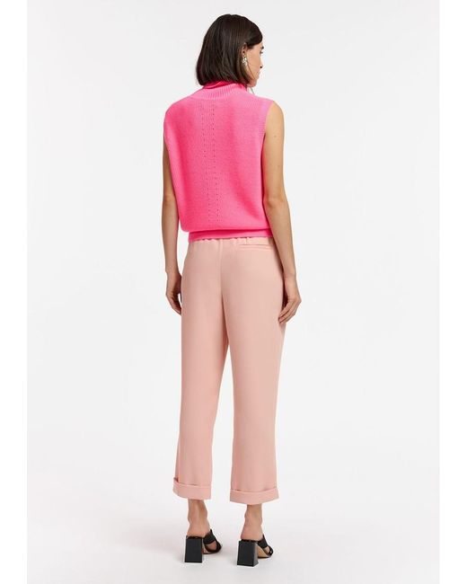 Essentiel Antwerp Pink English Tapered Pants