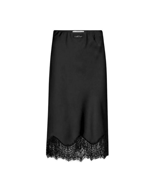Haute L'Amitié Black Naomi Lingerie Pencil Skirt