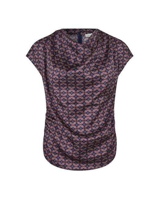 Dea Kudibal Purple Annedea Silk Top