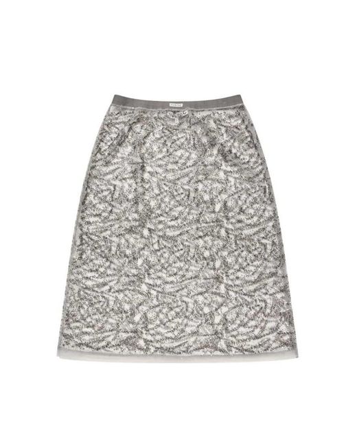 Munthe Gray Vatosha Sequin Skirt