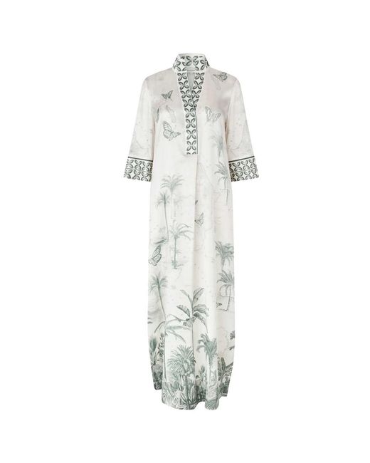 Dea Kudibal White Helgadea Silk Dress